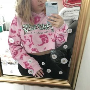 🚫SOLD🚫THRASHER CUSTOM DYED & CROPPED SWEATER